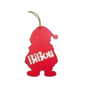 Père Noël 4 déco sapin avec Prénom