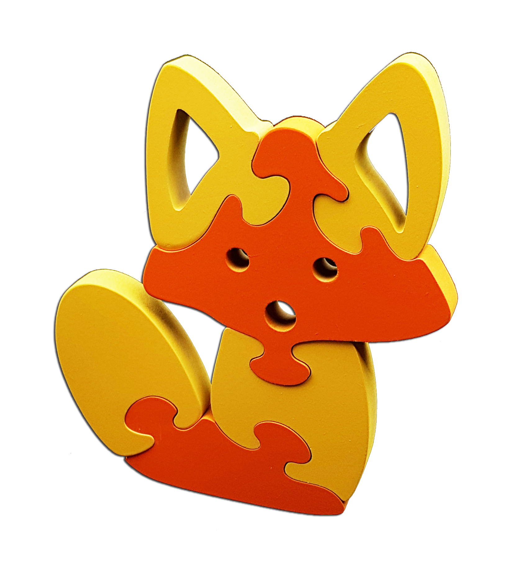 Puzzle 3D �ducatif et ludique Piou "le renard"