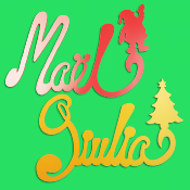 Plaque de porte Père Noël avec Prénom