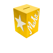 Tirelire pour Garçon - Motif Etoile - Couleur Jaune