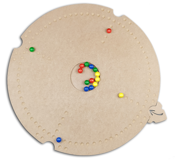 Jeu de Tock - 4 joueurs � peindre