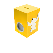 Tirelire pour Fille - Motif Stitch - Couleur Jaune