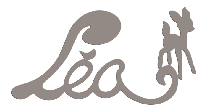 Plaque de Porte Personnalisée Enfant - Motif Faon - Couleur Mastic