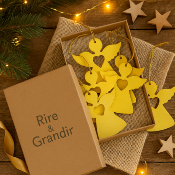 Déco sapin forme Ange