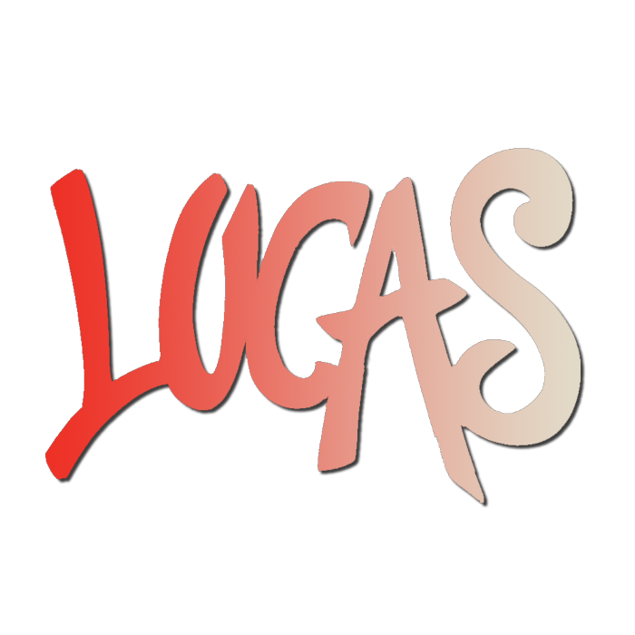 Plaque de porte personnalisée "STYLE GRAFF" Rouge/Ecru