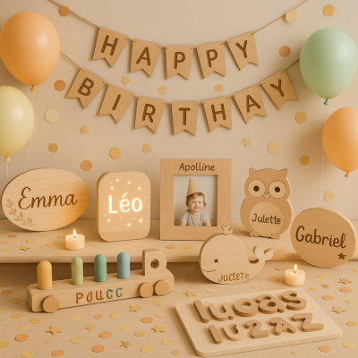 Les objets � personnaliser pour un anniversaire d�enfant r�ussi