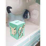 Tirelire pour Fille - Motif Pikachu - Couleur Verte