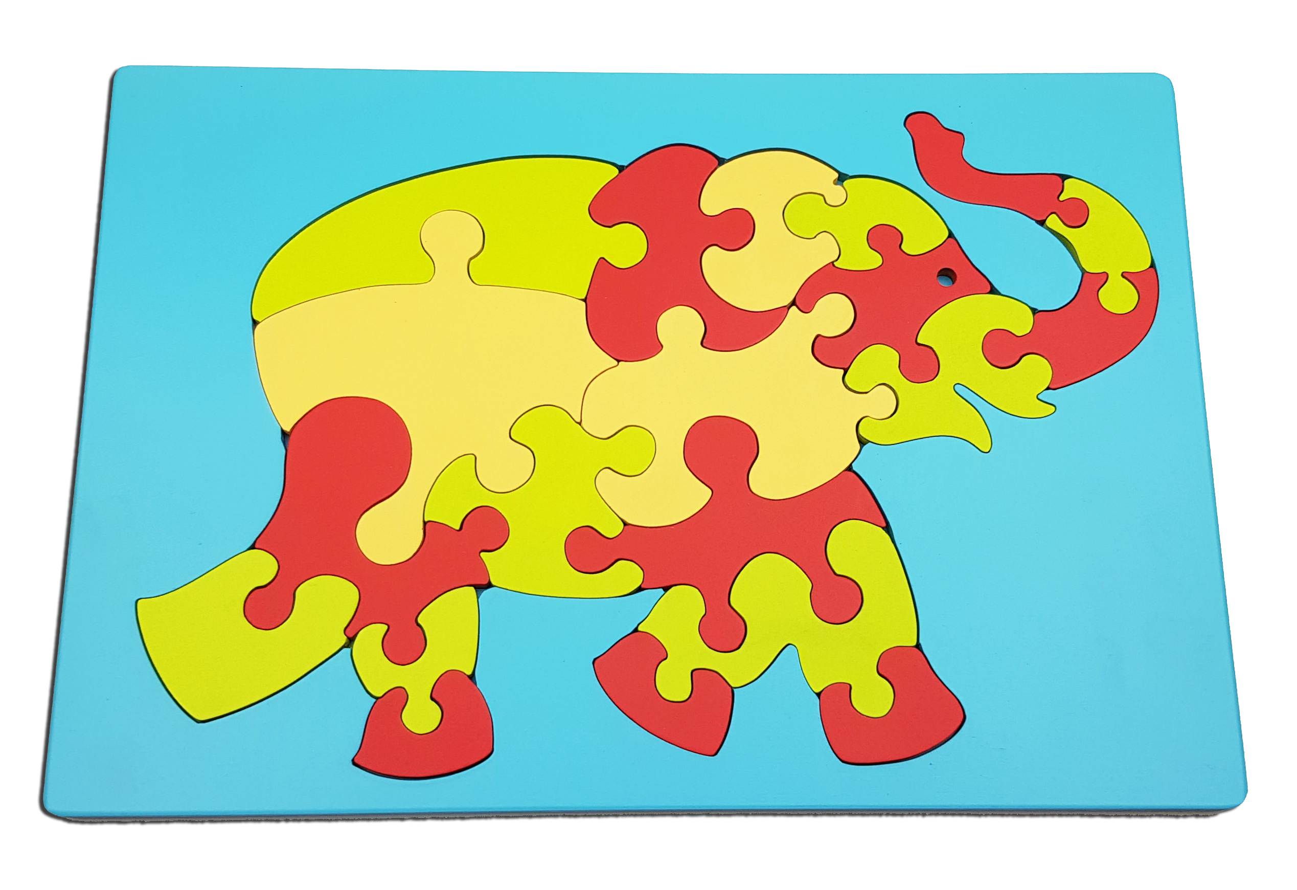 Puzzle multi pi�ces �ducatif et ludique Bibou "l'�l�phant"