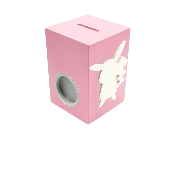 Tirelire Personnalisée pour Fille - Motif Pikachu - Couleur Lilas