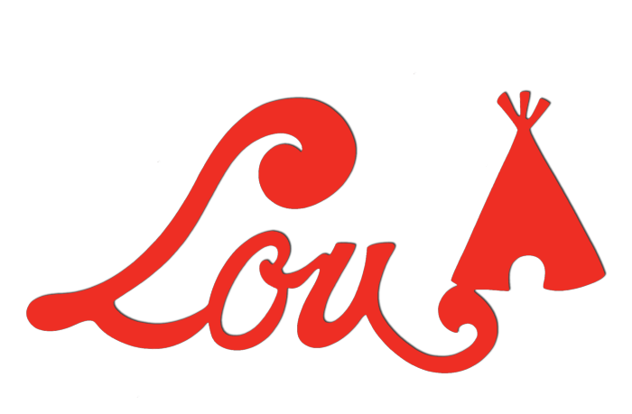 Plaque de Porte Personnalisée Enfant - Motif Tipi - Couleur Rouge