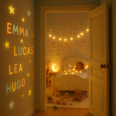 Nos plus belles plaques de porte avec pr�nom pour les chambres d�enfant