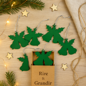 Déco sapin forme Cloches