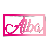 Plaque de Porte Enfant - Rectangulaire - Couleur Framboise/Lilas