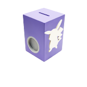 Tirelire pour Garçon - Motif Pikachu - Couleur Violette