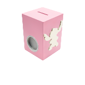 Tirelire pour Fille - Motif Stitch - Couleur Lilas