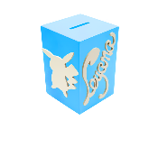 Tirelire pour Fille - Motif Pikachu - Couleur Turquoise