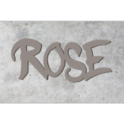 Plaque de porte personnalisée "STYLE GRAFF" Mastic