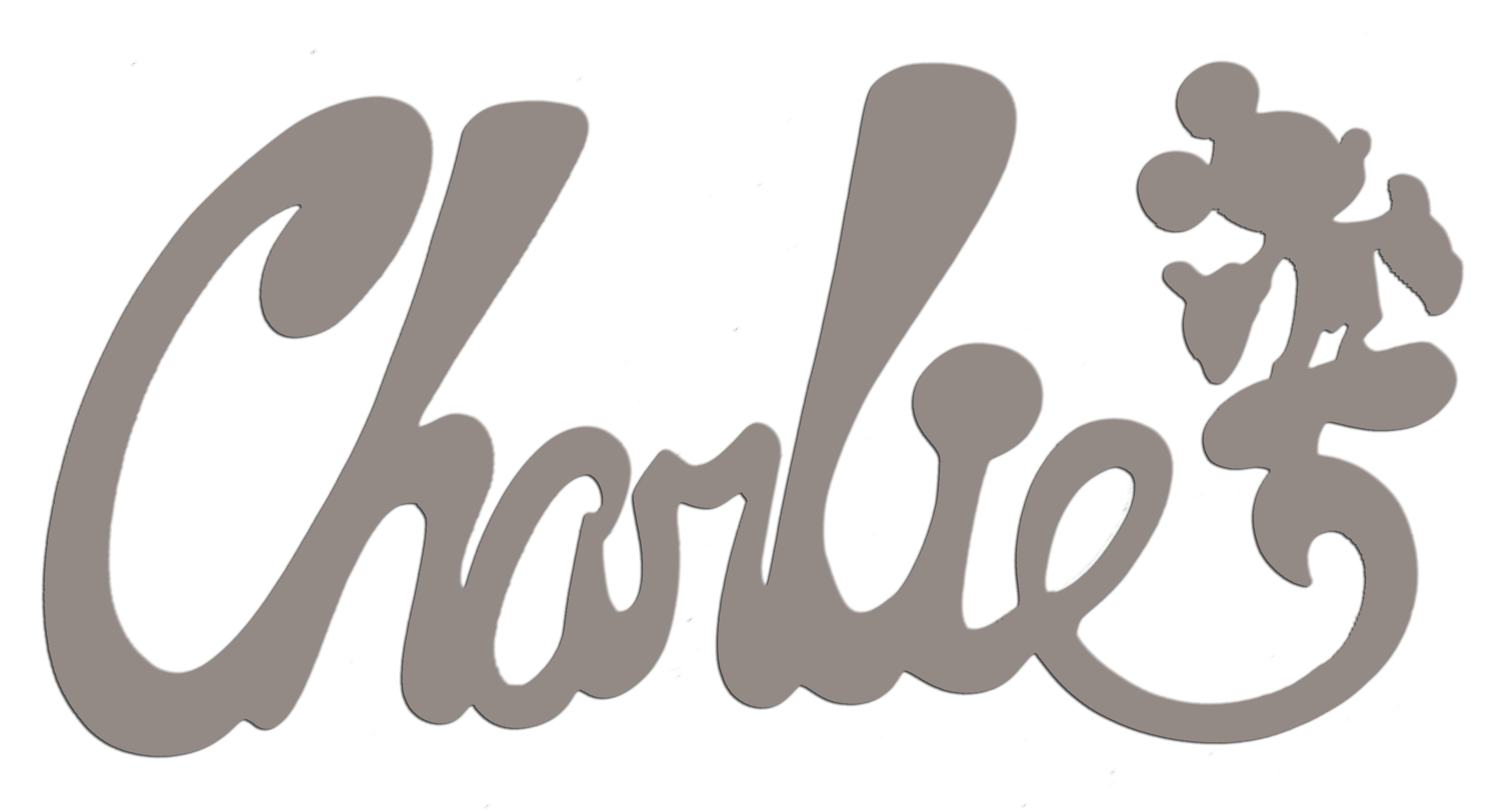 Plaque de Porte Personnalis�e Enfant - Motif Mickey - Couleur Mastic