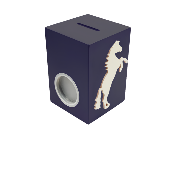 Tirelire Personnalisée pour Fille - Motif Cheval - Couleur Noire